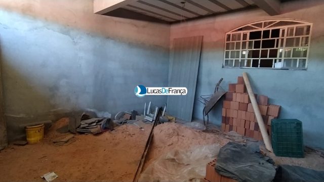 Casa no Arapoangas em fase de acabamento