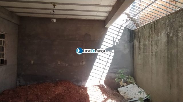 Casa no Arapoangas em fase de acabamento