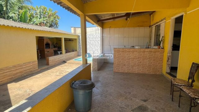 Excelente Casa com Piscina no Setor de Mansões Itiquira, módulo 01