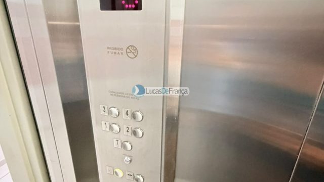 Apartamento na quadra 03 Bloco M 3 andar, com ELEVADOR e vista livre.