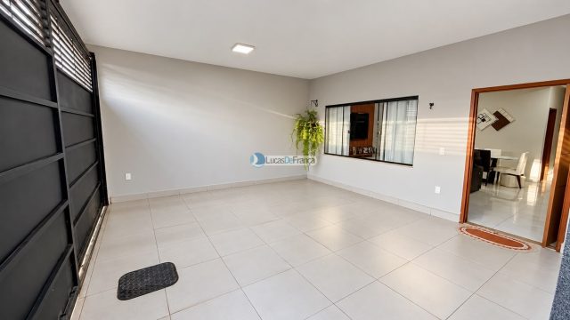 CASA PADRÃO MODERNO ESTRUTURA PARA SEGUNDO PAVIMENTO