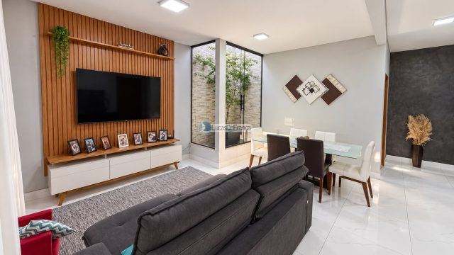 CASA PADRÃO MODERNO ESTRUTURA PARA SEGUNDO PAVIMENTO